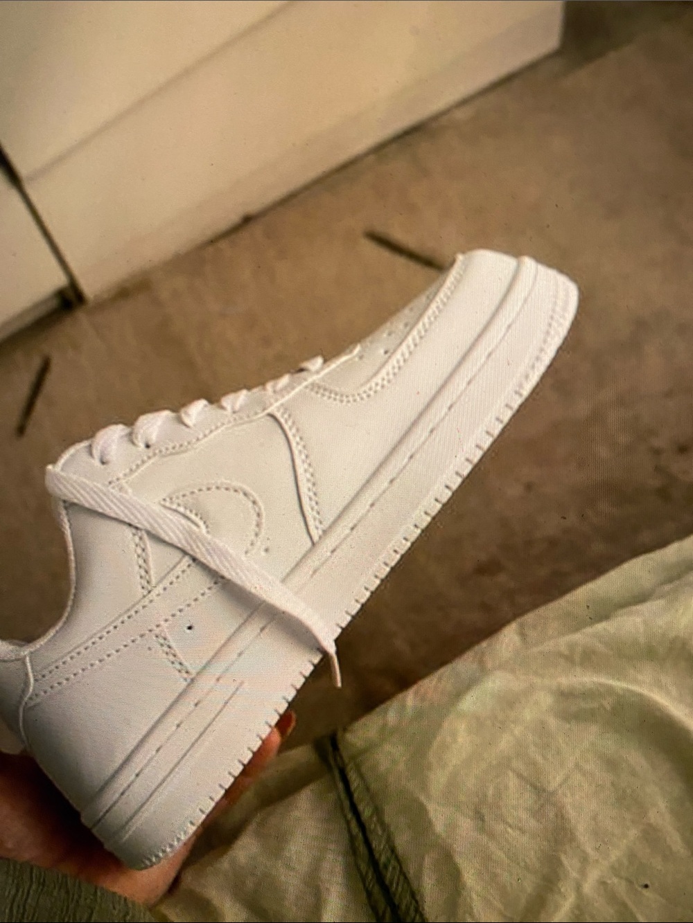 Nike Women's All-White Low-Top Sneaker
